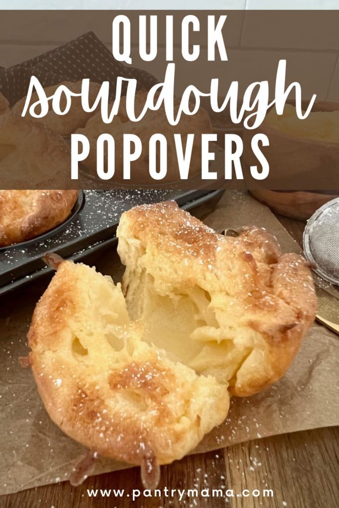 How To Make Sourdough Popovers - The Clever Carrot