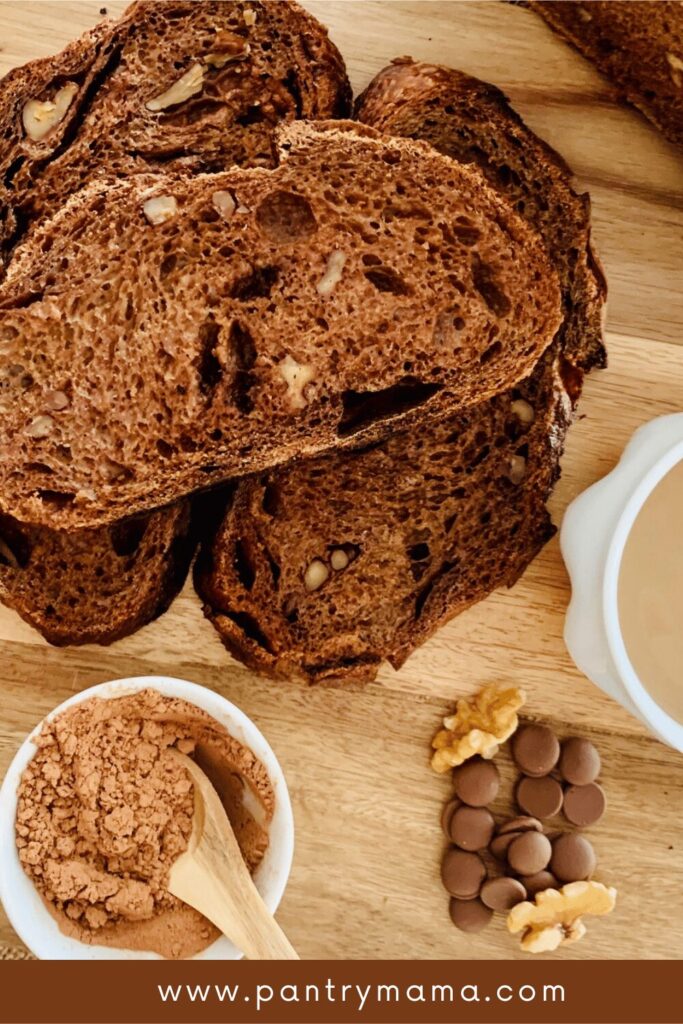 Chocolate Flavored Sourdough Bread