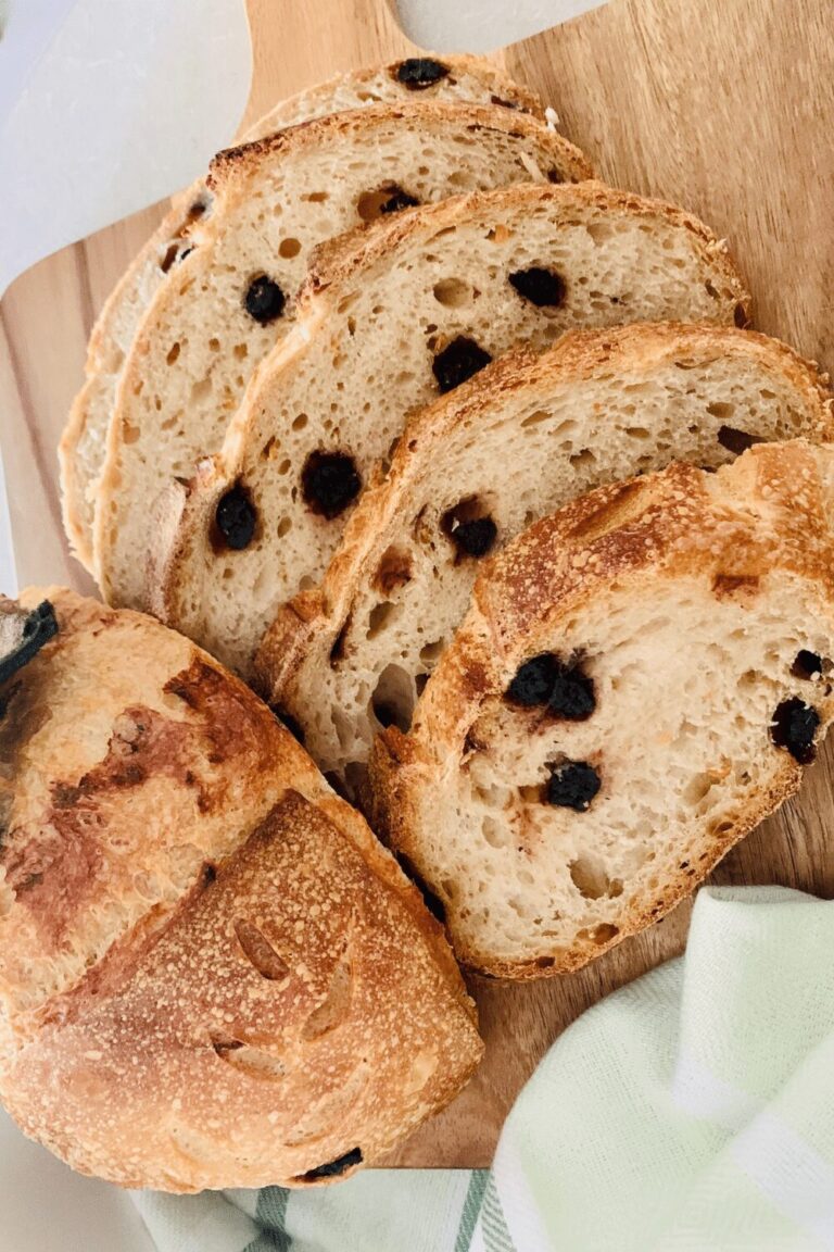 Maple Blueberry and Sweet Lemon Zest Sourdough Bread Recipe