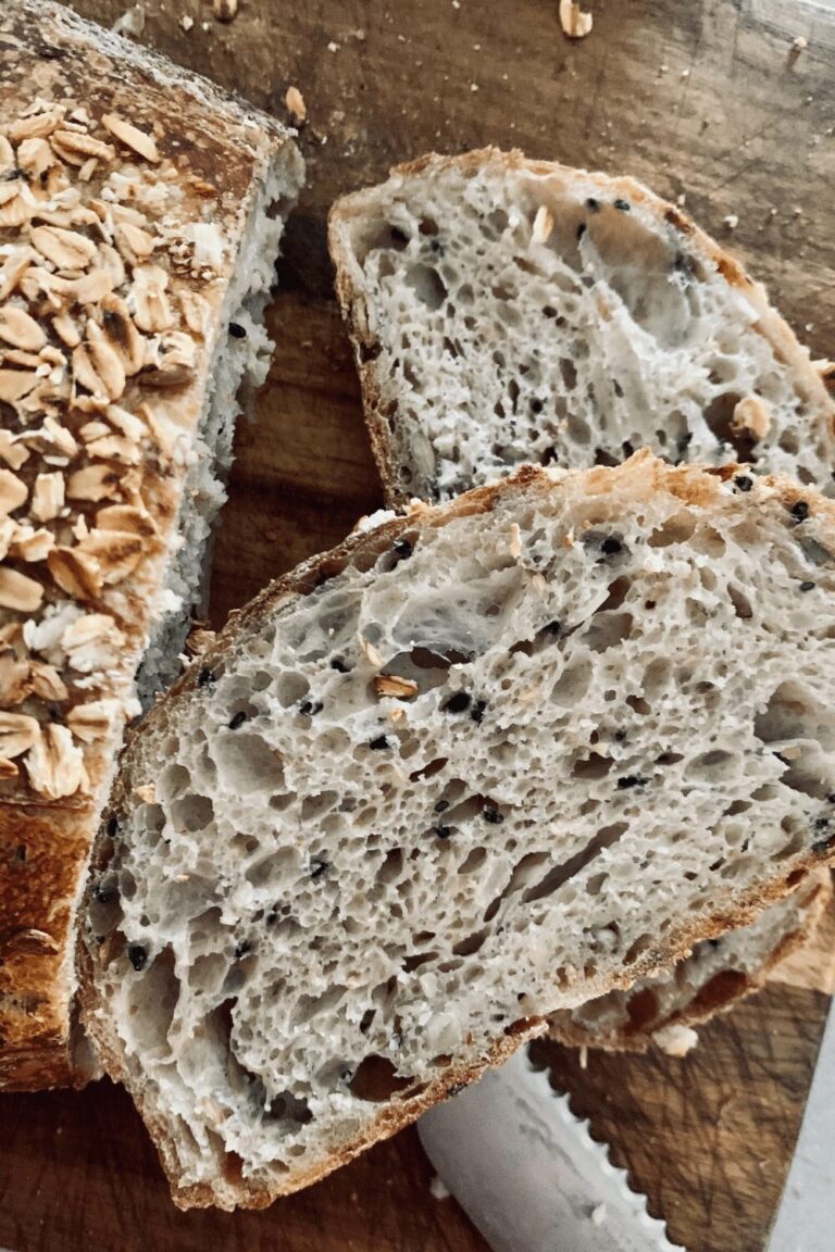 Easy Multigrain Sourdough Bread Recipe