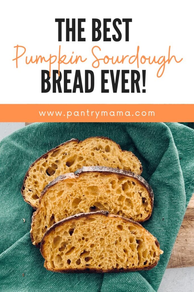 Easiest Pumpkin Sourdough Bread Ever