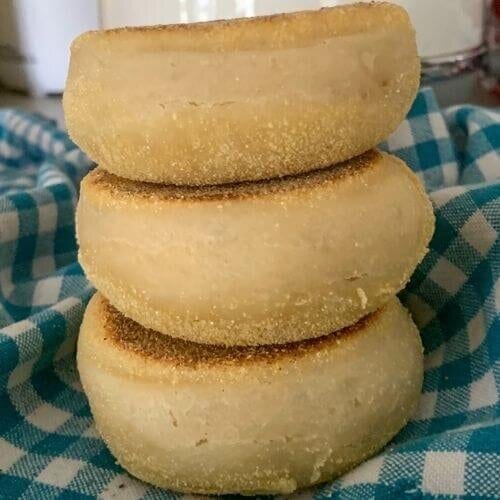 Stovetop Sourdough English Muffins – Twice as Tasty