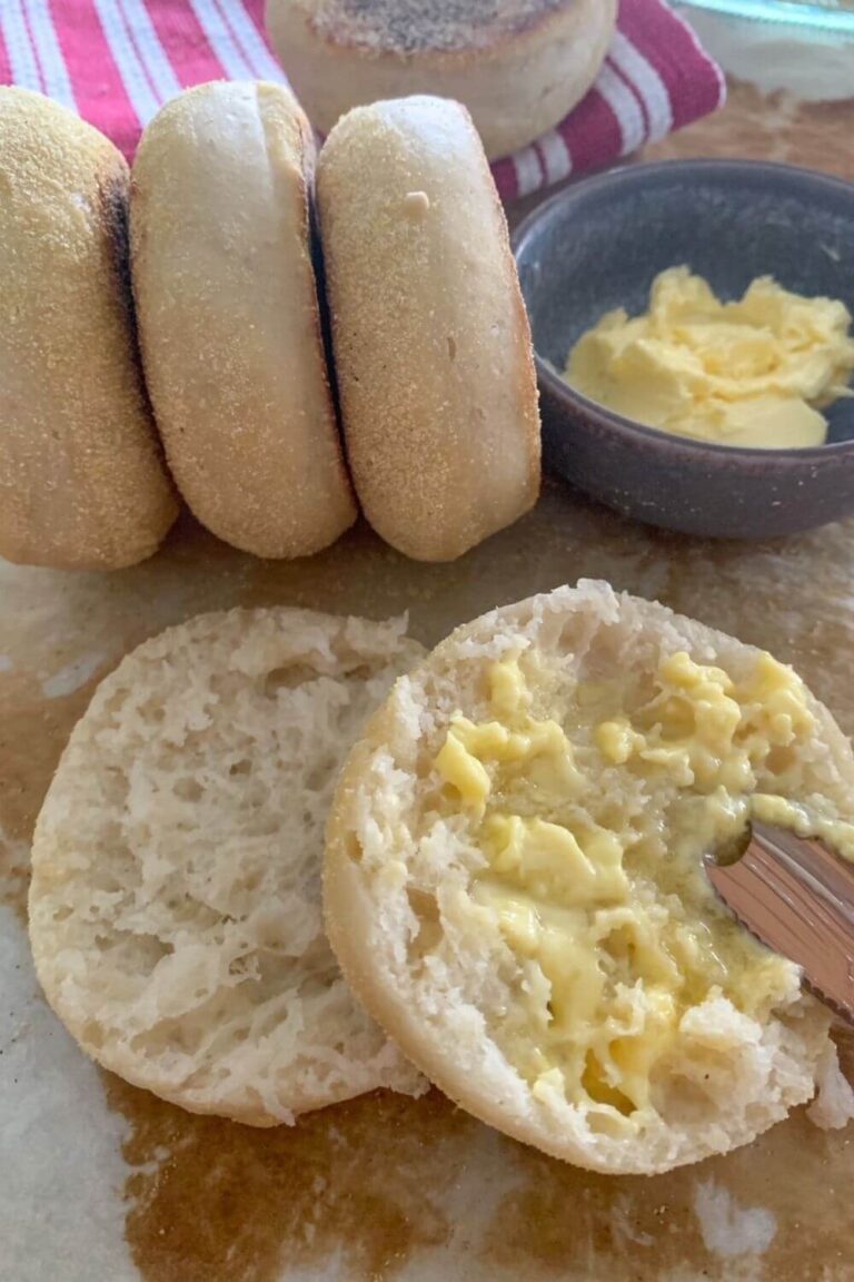 Sourdough English Muffins