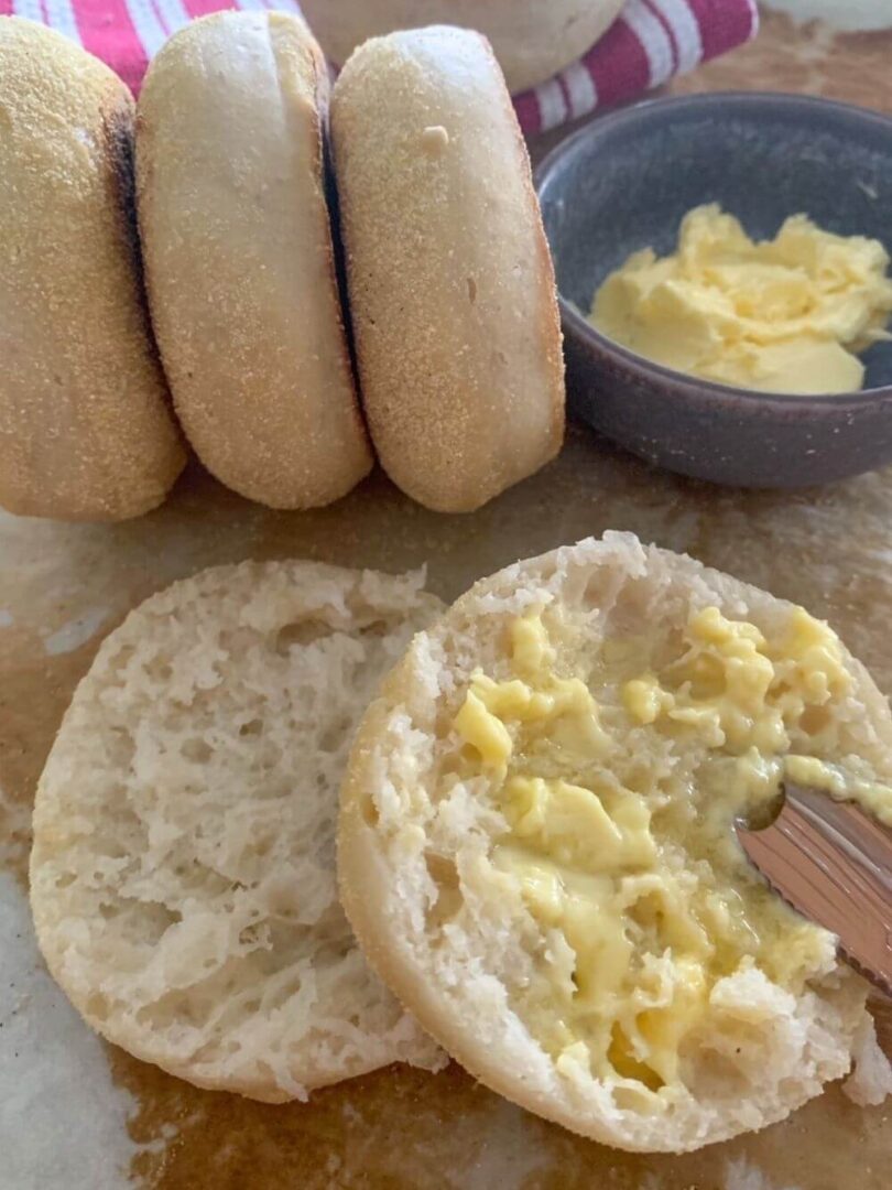 Sourdough English Muffins