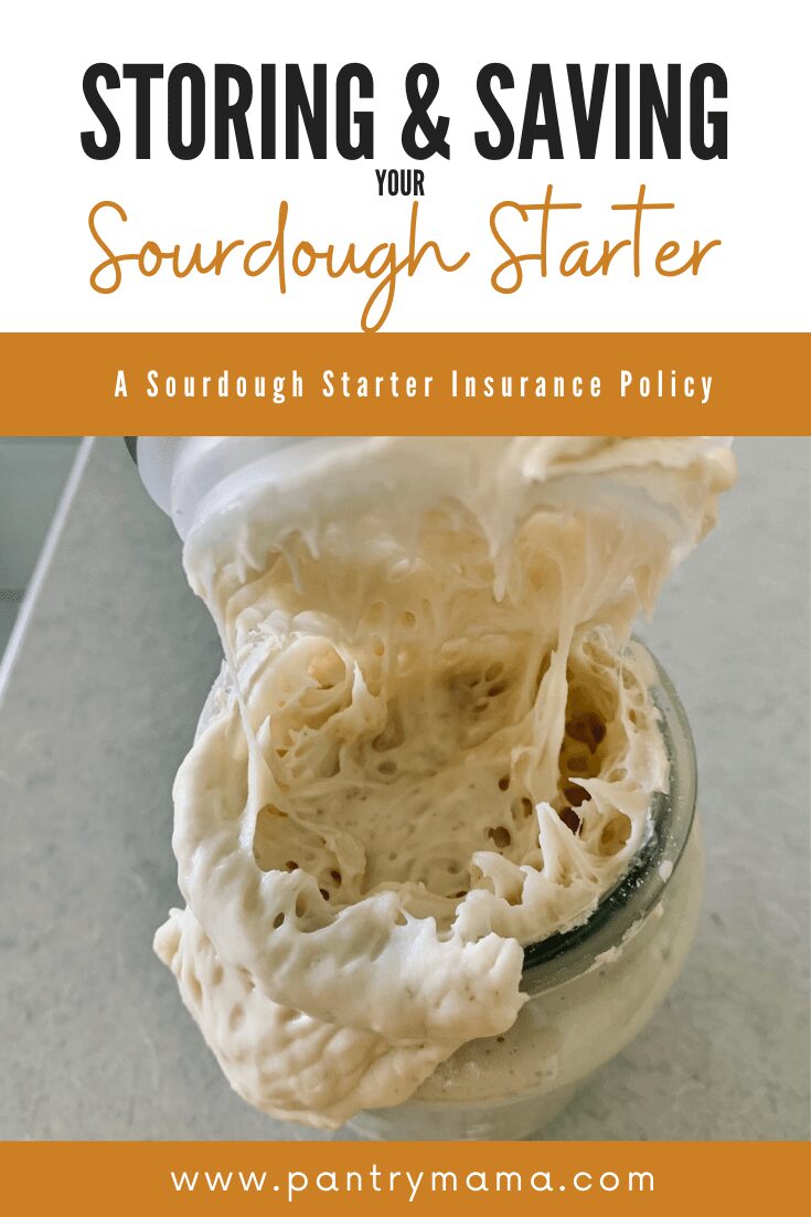 How To Store Sourdough Starter - The Pantry Mama