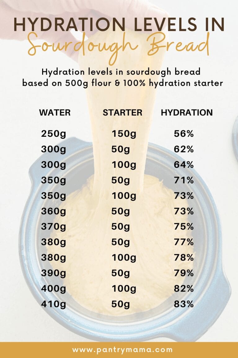 Sourdough Hydration for Beginners Easy Explanation The Pantry Mama