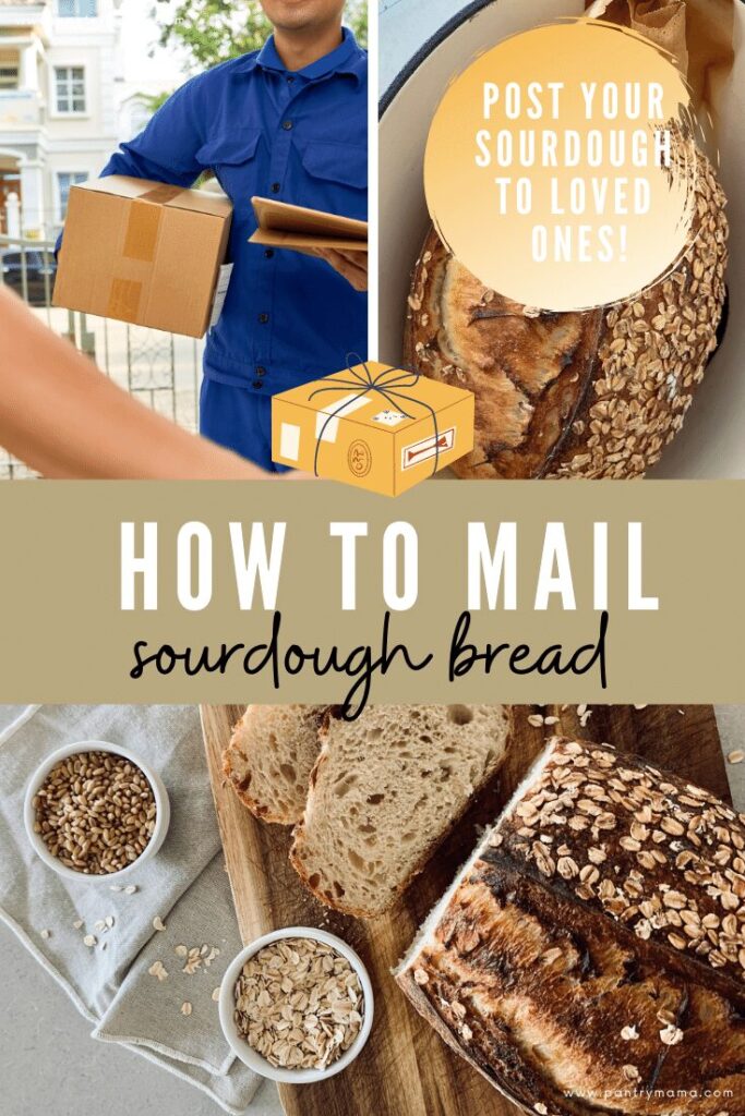 How To Mail Sourdough Bread - posting sourdough and homemade bread so it stays fresh and edible.