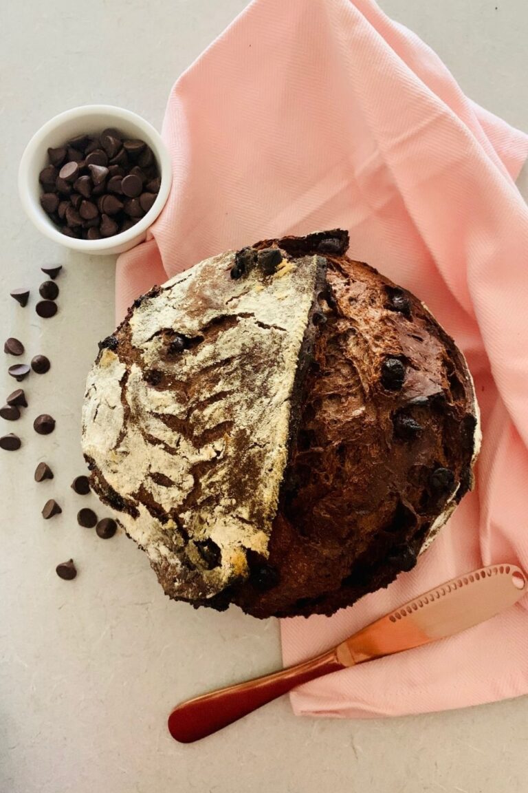 CHOCOLATE SOURDOUGH DISCARD BREAD