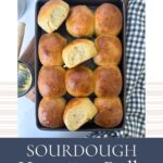 Sourdough Hawaiian Rolls - Pinterest Image