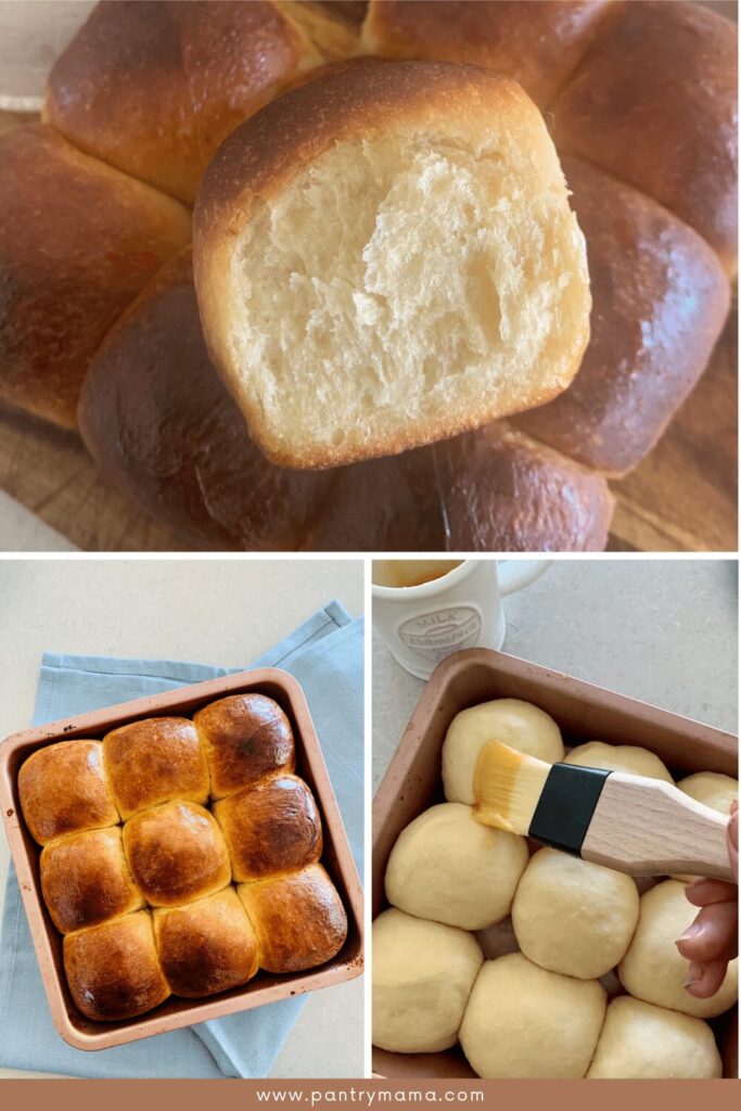 Sweet Sourdough Hawaiian Rolls