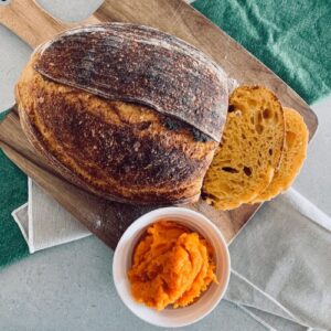 Easy Pumpkin Sourdough Bread Recipe Image