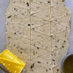 Sourdough discard crackers with Jalapeno Cheese