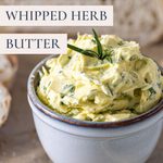 Whipped Herb Butter - Pinterest Image