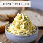 Jalapeno Honey Butter - Pinterest Image