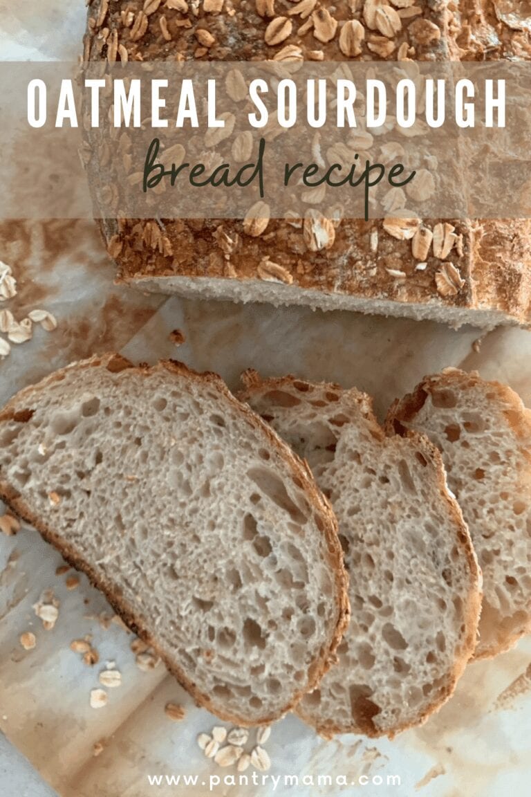 Sourdough Oatmeal Bread: No Fuss Sourdough Porridge Bread - The Pantry Mama
