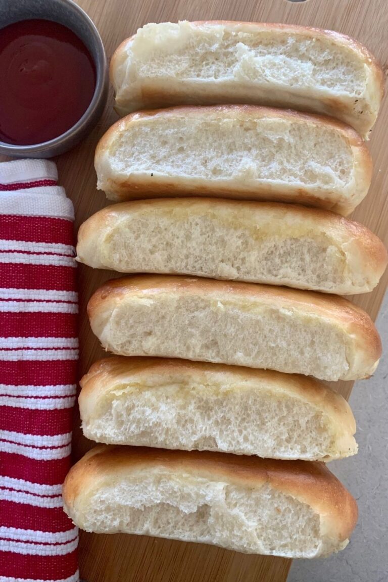 Sourdough hot dog rolls