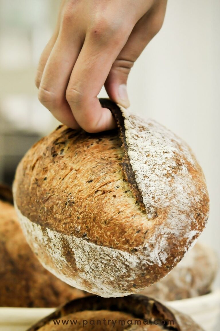 The perfect sourdough ear