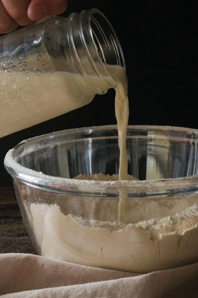 Adding Milk to Sourdough Bread