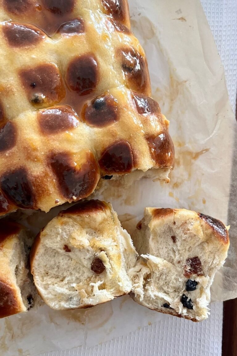 Sourdough Hot Cross Buns