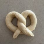 Shaped pretzel