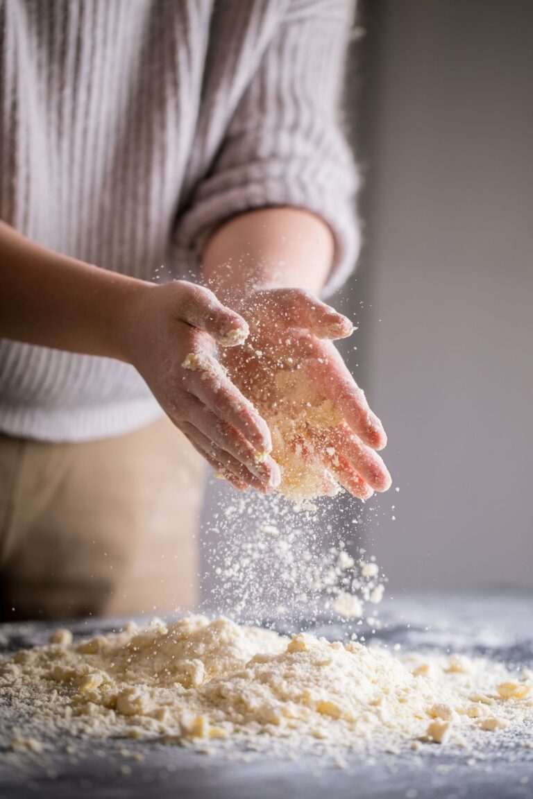 Where does the yeast in sourdough starter come from?