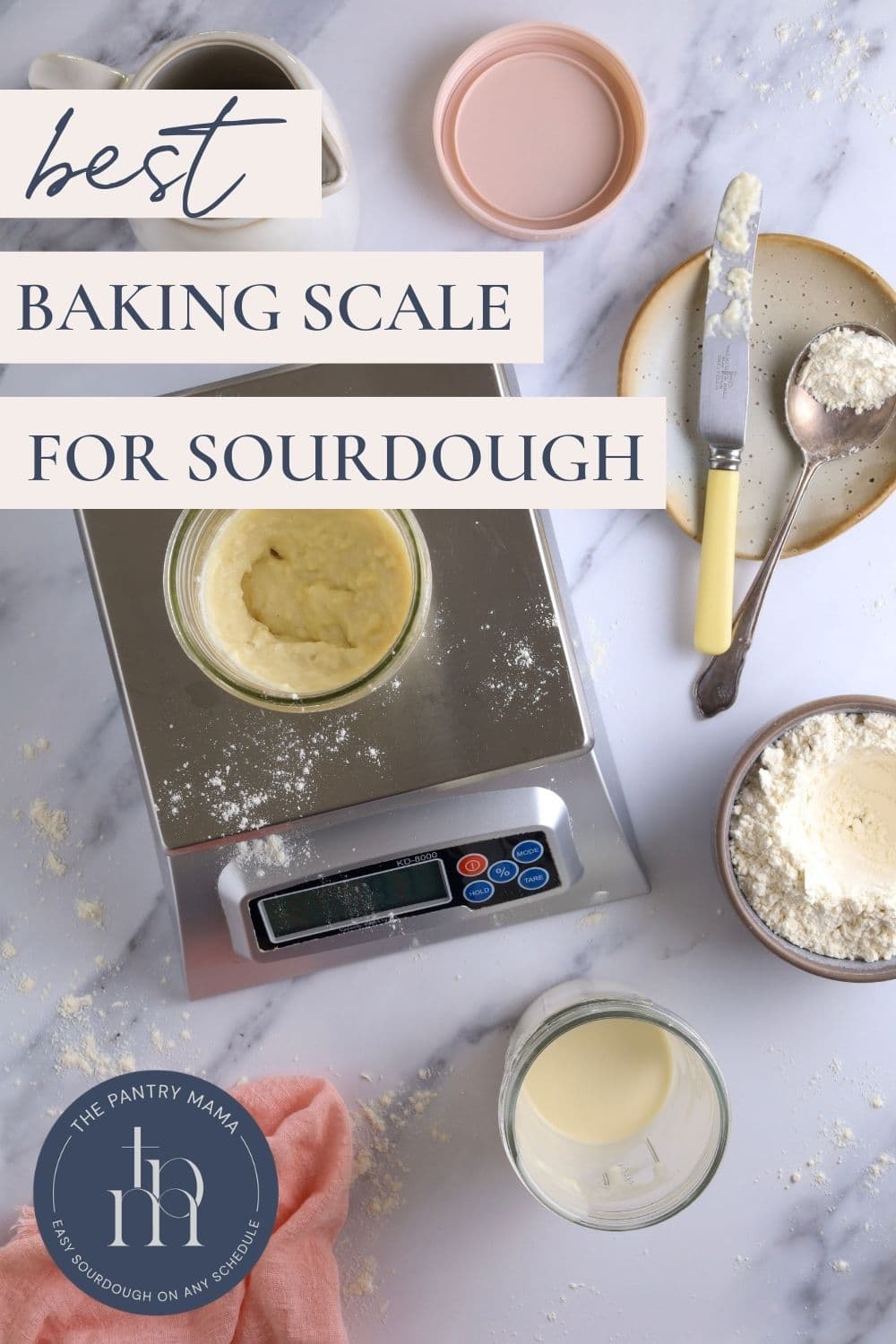BEST BAKING SCALE FOR SOURDOUGH - PINTEREST IMAGE
