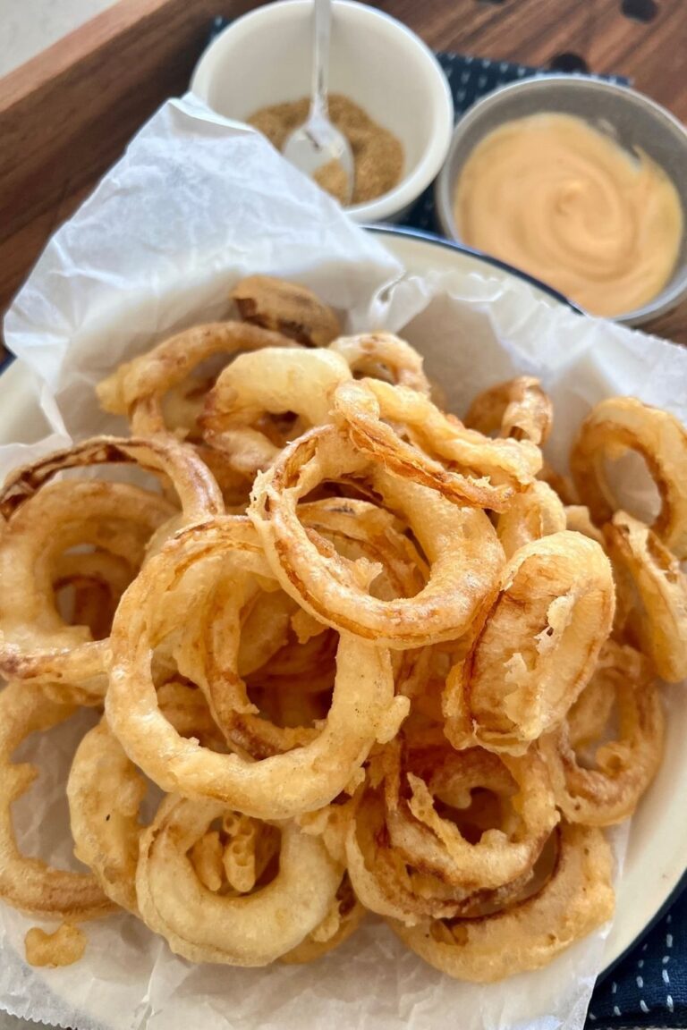 Sourdough Onion Rings