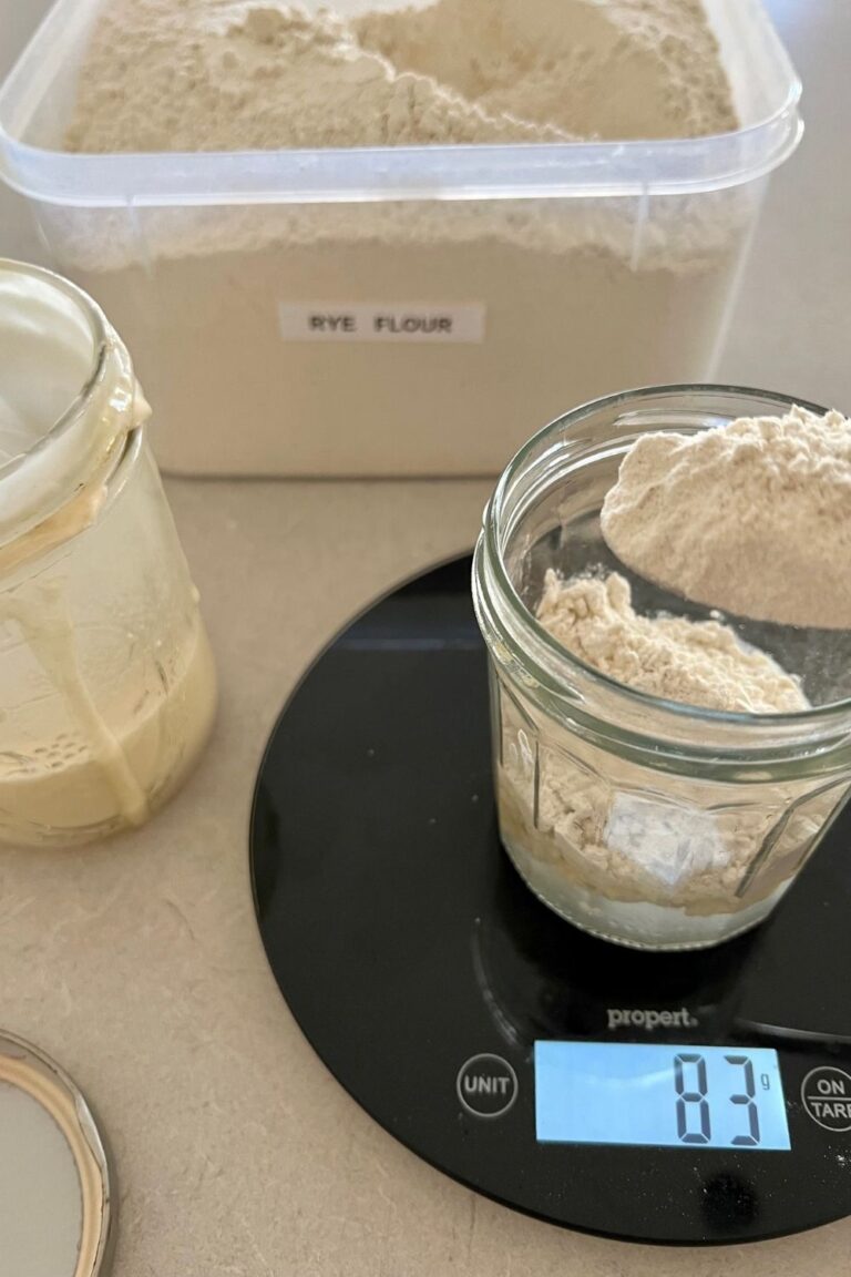 How To Feed A Sourdough Starter: Easy Starter Maintenance - The Pantry Mama