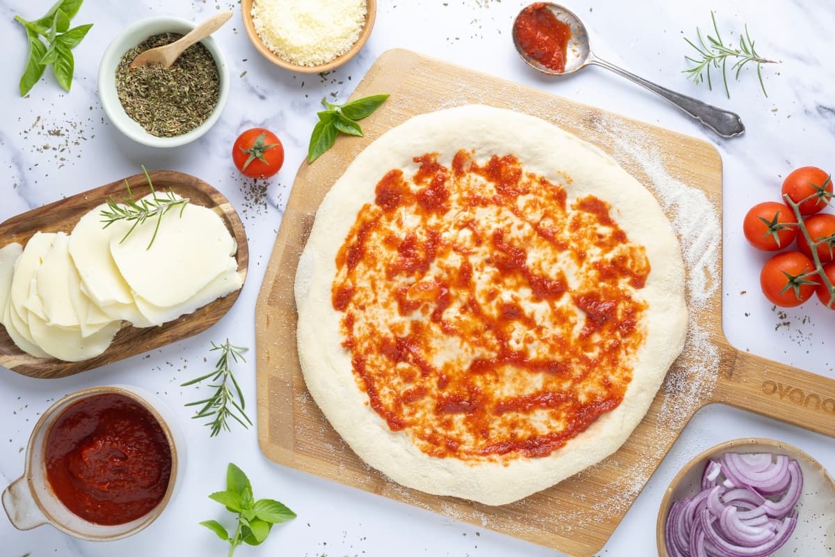 Sourdough Discard Pizza Dough - The Pantry Mama