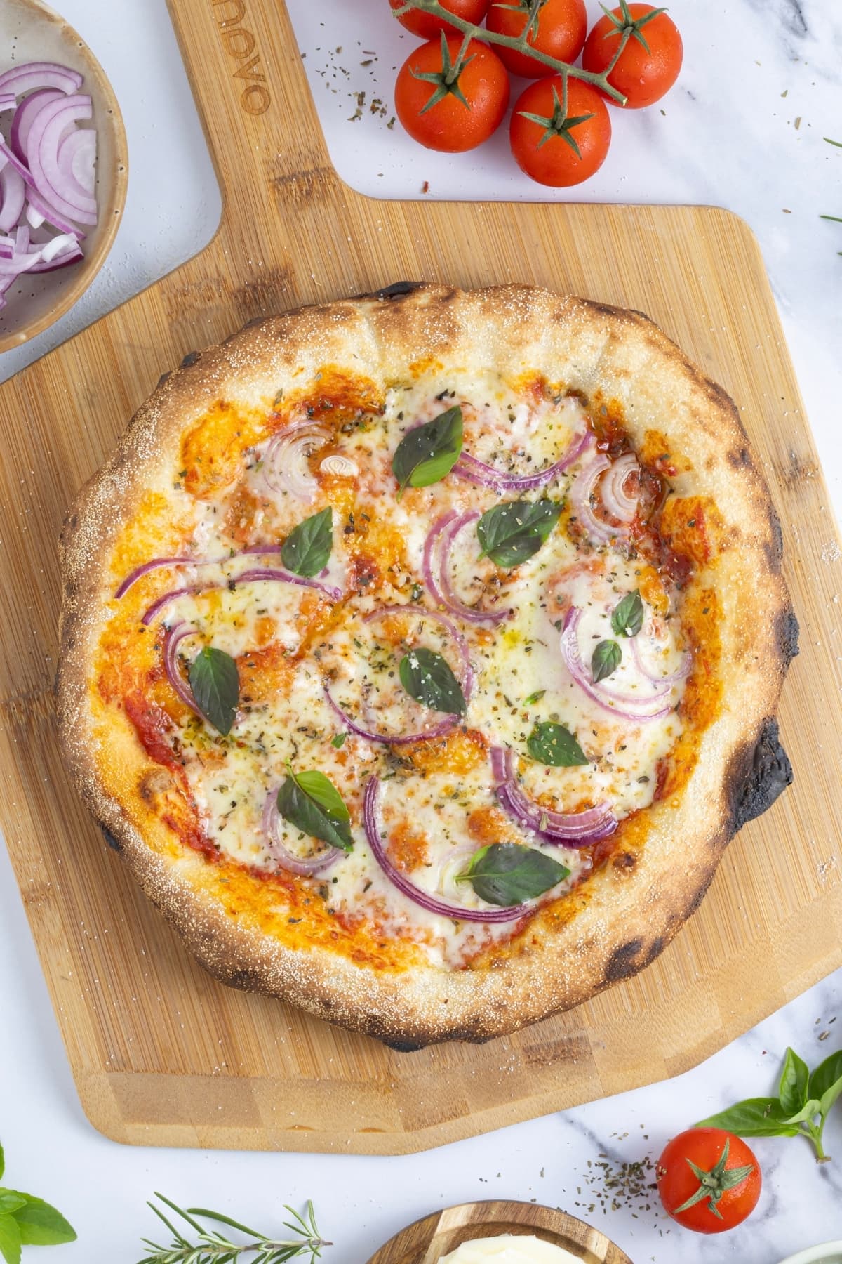 Sourdough Discard Pizza Dough - The Pantry Mama
