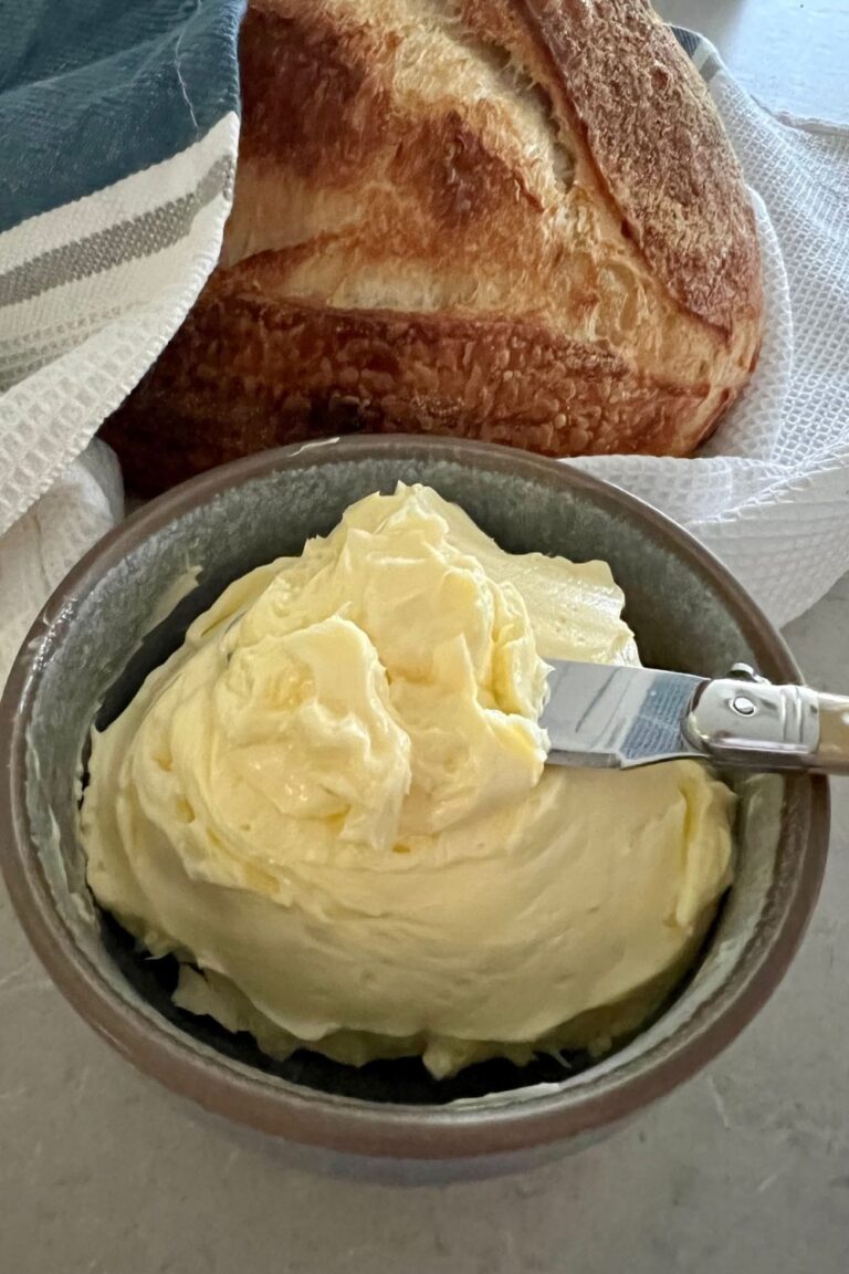 HOW TO MAKE CULTURED BUTTER AT HOME