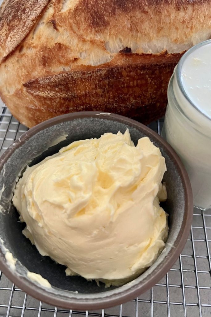 Cultured Butter: How To Make It & Why You Should! - The Pantry Mama