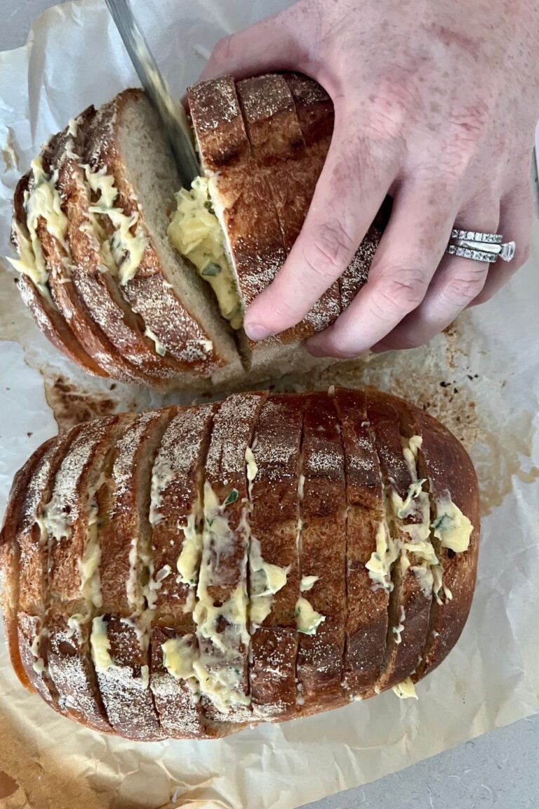 Sourdough Garlic Bread