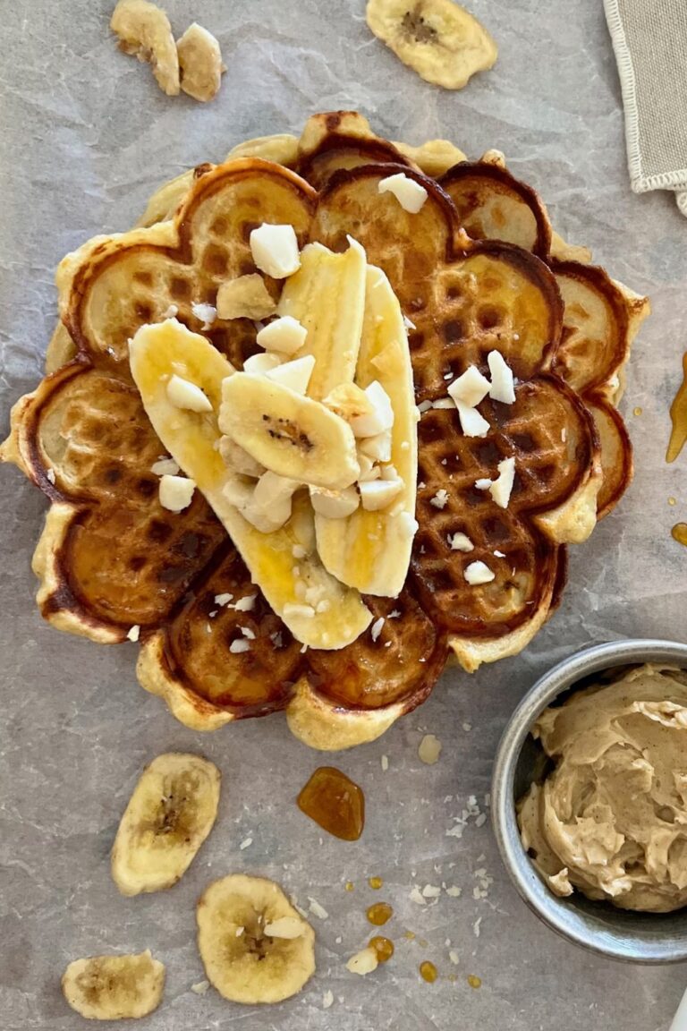 SOURDOUGH BANANA WAFFLES