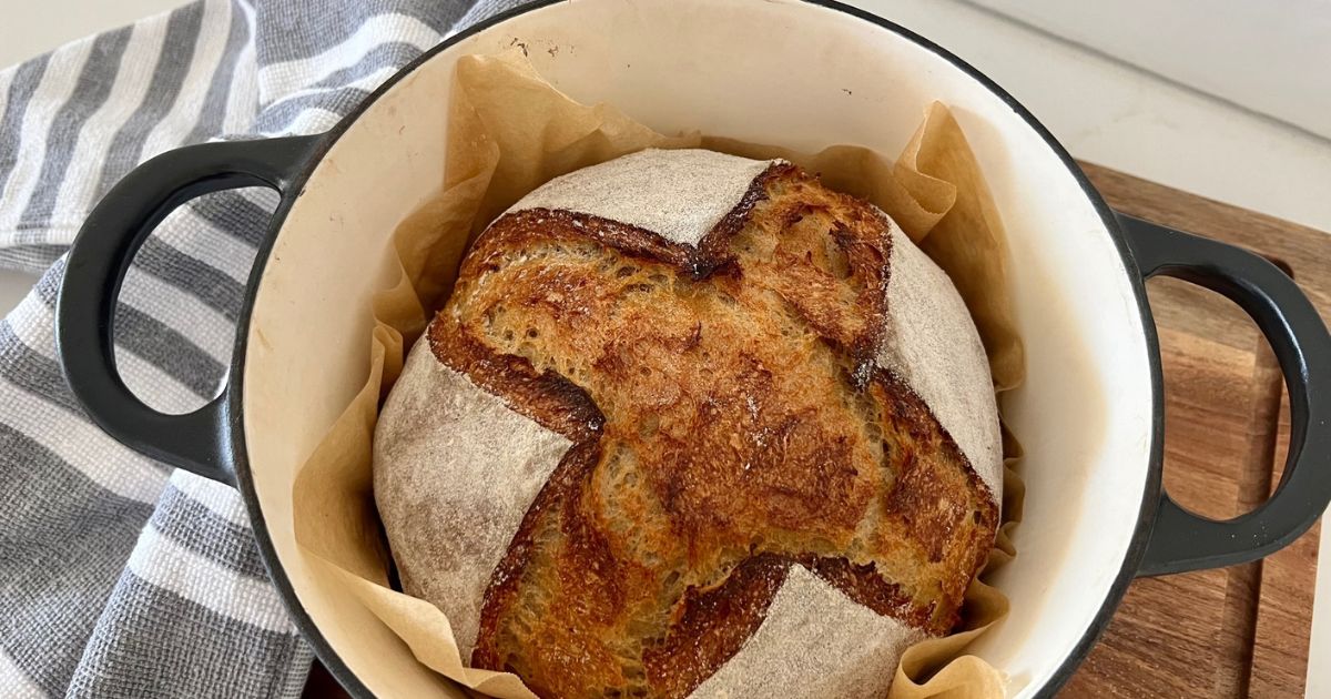 German Sourdough Bread Recipe (With Rye) - dirndl kitchen