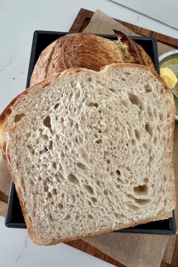 Good Sourdough in a Loaf Pan technique