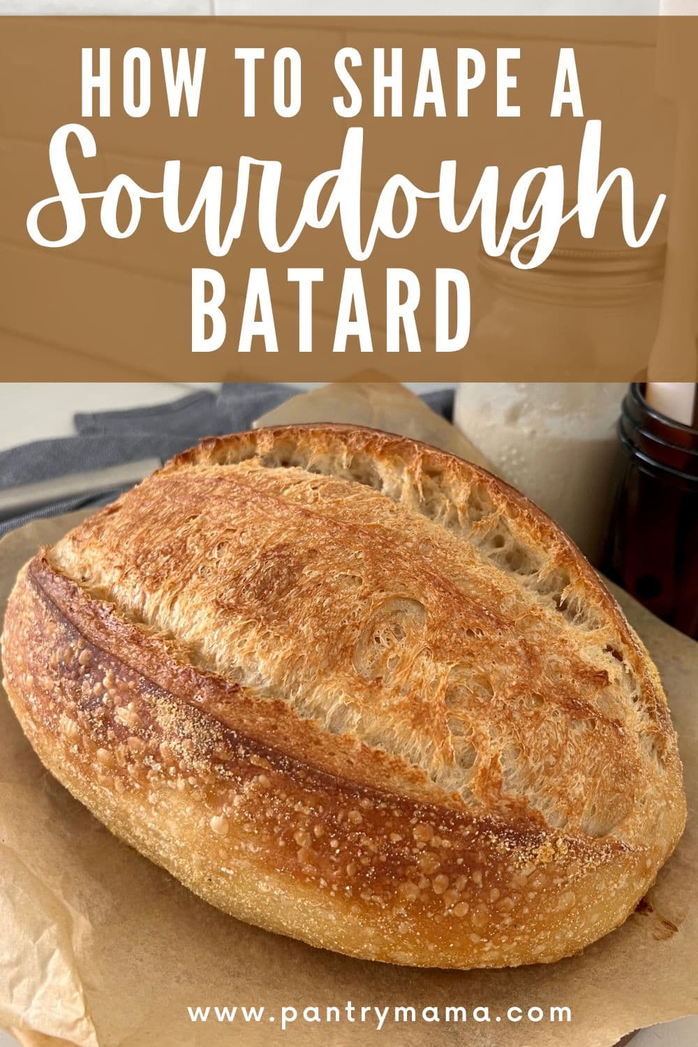 How To Shape A Sourdough Batard The Easiest Technique Ever! The