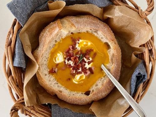 Sourdough Bread Bowls - Half Baked Harvest