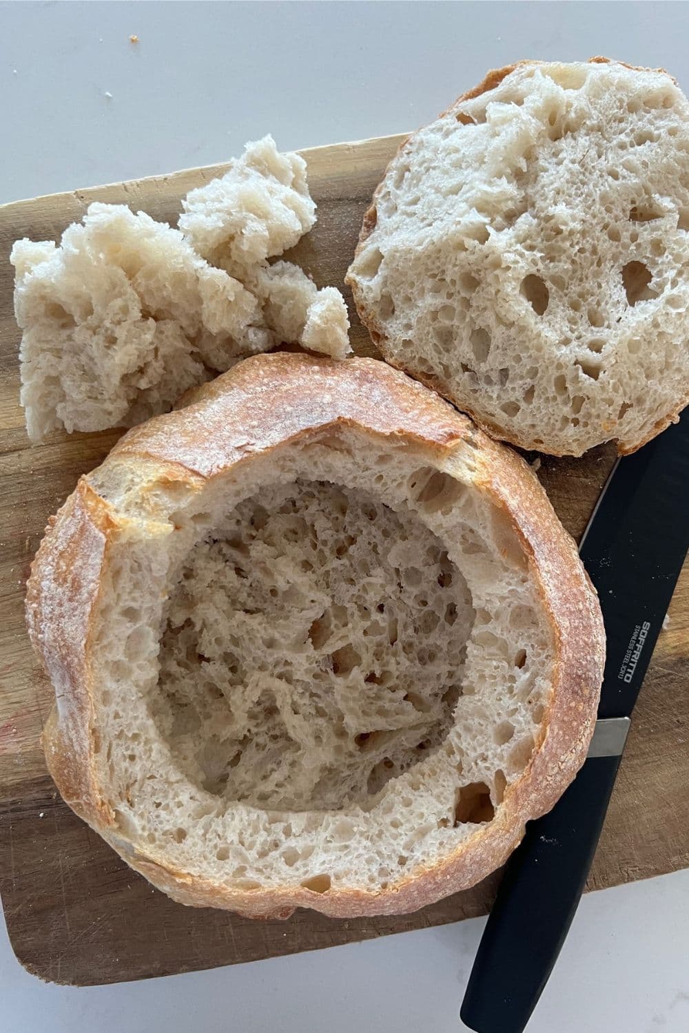 Sourdough Bread Bowls Perfect For Soups And Stews The Pantry Mama   SOURDOUGH BREAD BOWL RECIPE 8 1 