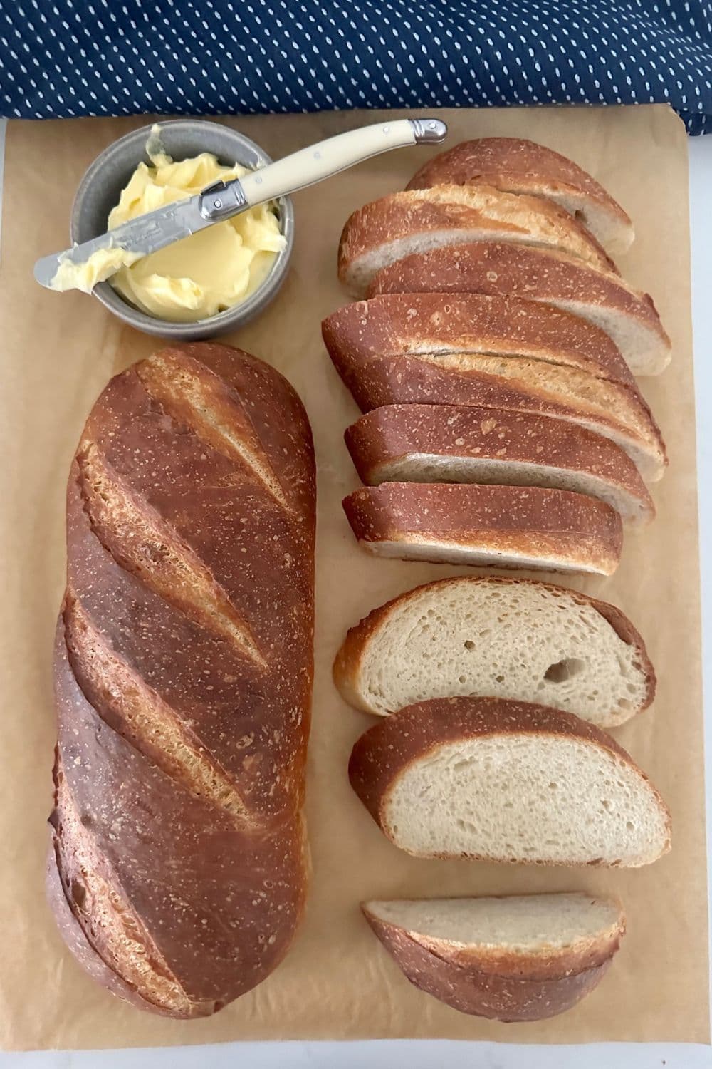 Easy Sourdough French Bread Recipe [with Discard Option] - The Pantry Mama