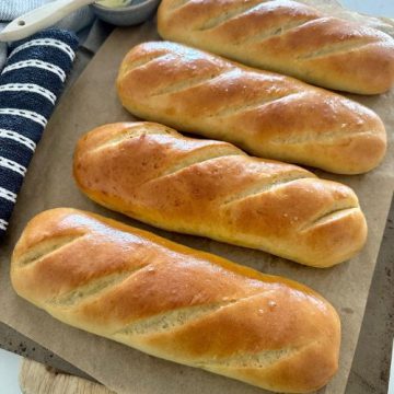 Sourdough Sandwich Rolls [Sourdough Hoagie Rolls] - The Pantry Mama