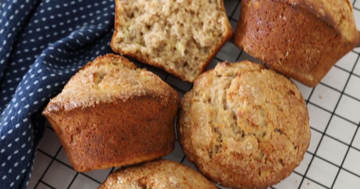 The Perfect Banana Muffin Top Recipe - The Prepared Pantry Blog