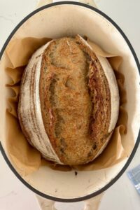 Sourdough Country Loaf Recipe - The Pantry Mama