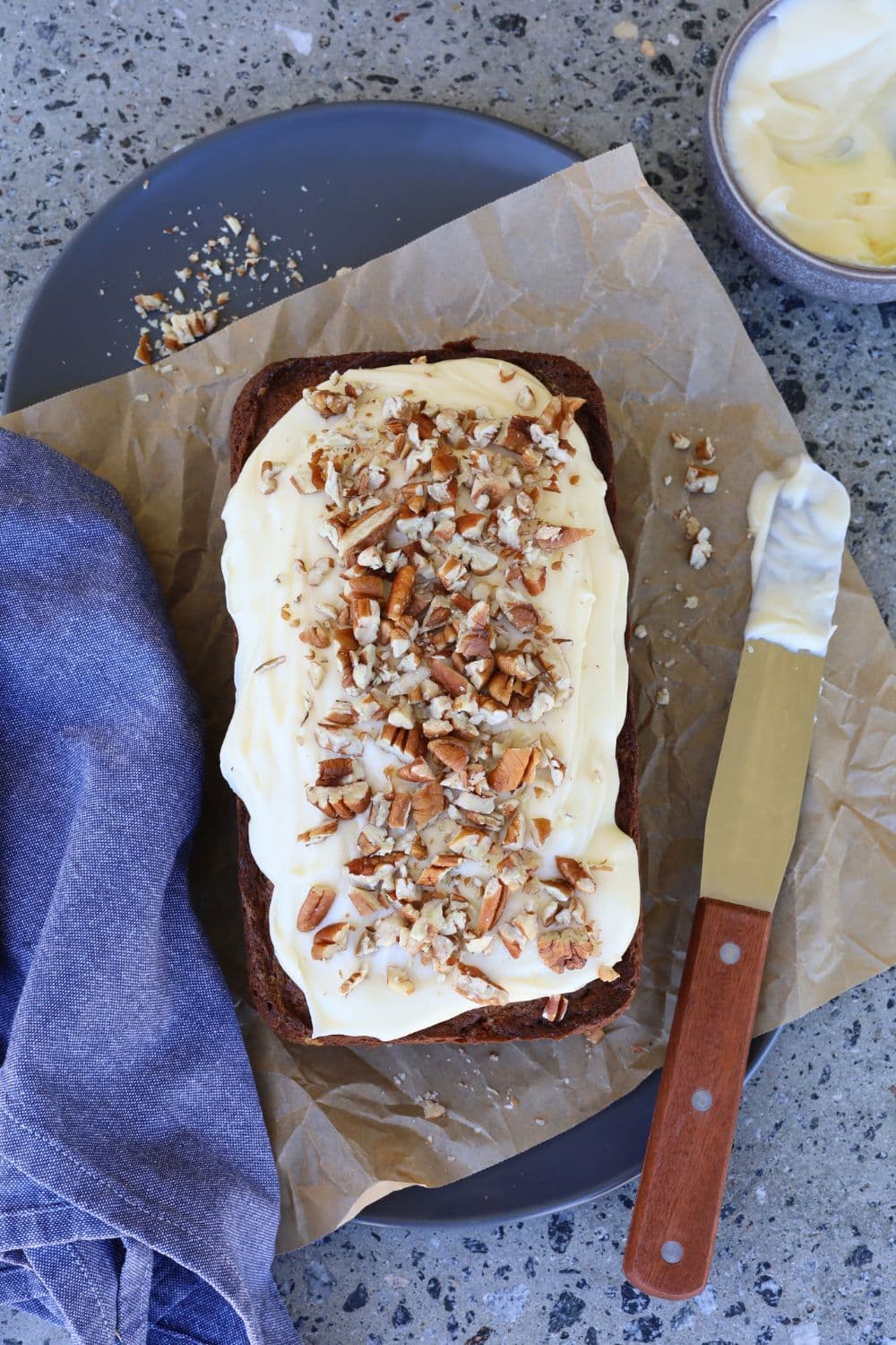 Traditional Gingerbread Loaf with Butter Sauce Recipe