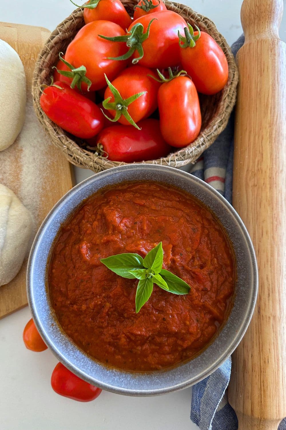 Best Homemade Pizza Sauce Recipe perfect for Sourdough Pizza