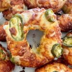 JALAPENO CHEDDAR SOURDOUGH BAGELS - RECIPE FEATURE IMAGE