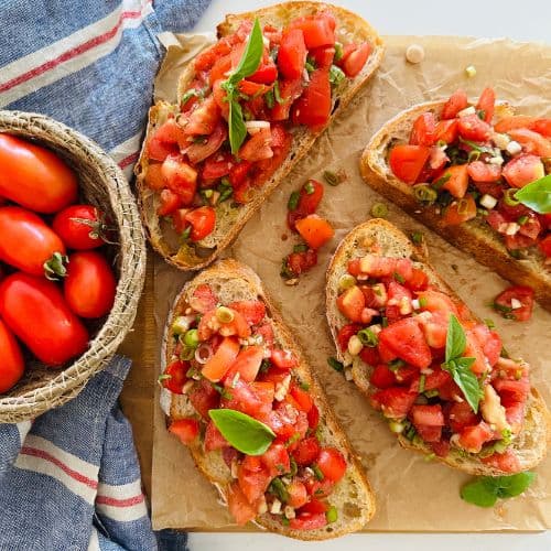 Sourdough Bruschetta - The Pantry Mama