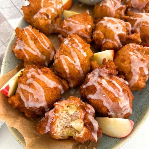 SOURDOUGH APPLE FRITTERS - RECIPE FEATURE IMAGE