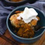 SOURDOUGH PUMPKIN PECAN COBBLER - RECIPE FEATURE IMAGE