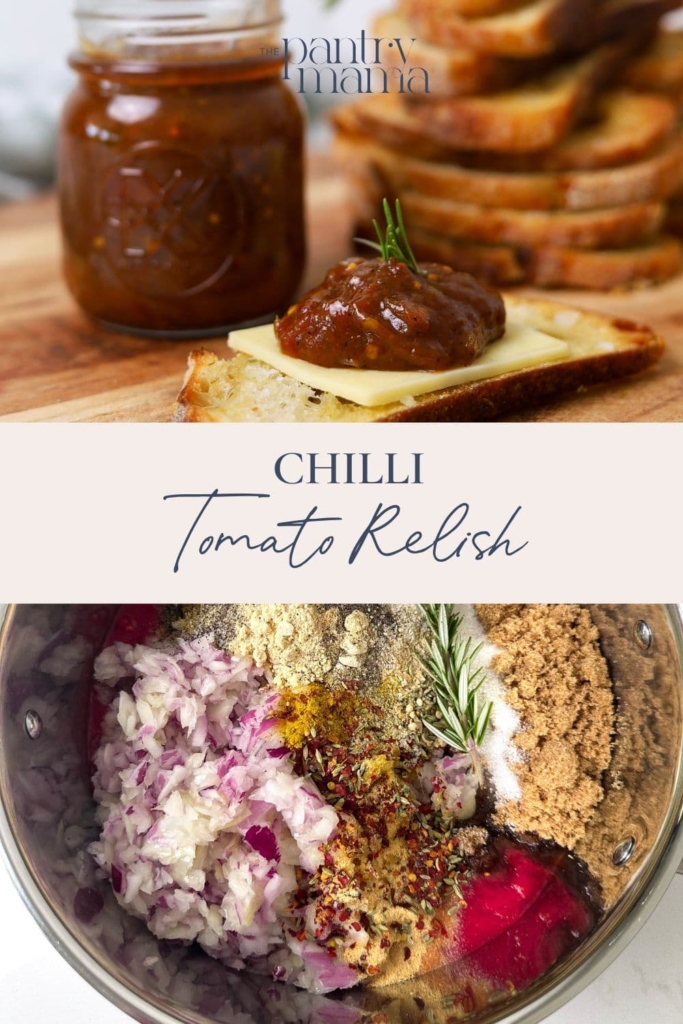 CHILLI TOMATO RELISH - PINTEREST IMAGE